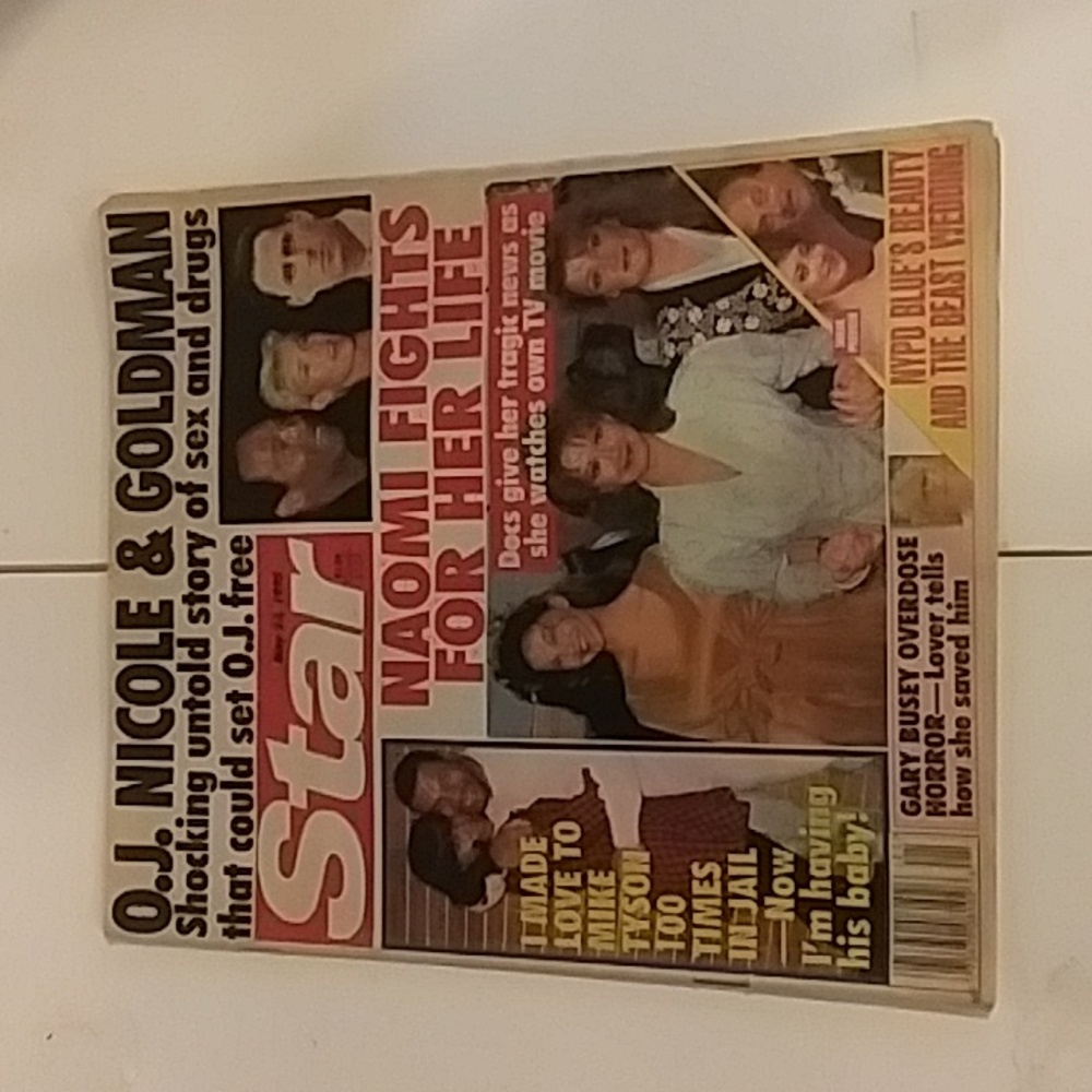 Star newspaper o.j. & goldman